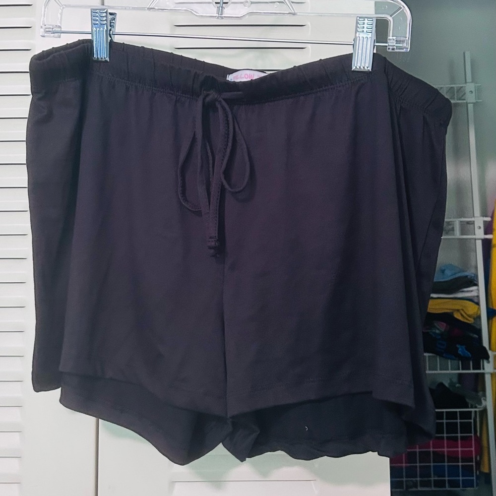 Women’s Pillowtalk Black Soft Shorts Size XL